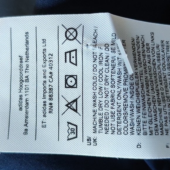 New FARM RIO Adidas Coach Jacket Size L - Picture 13 of 14